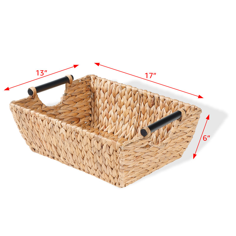 Dovecove Wicker Basket Wayfair
